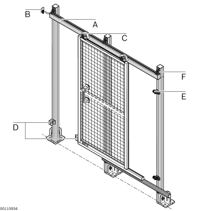 CARRIAGE SCHIEBETUER