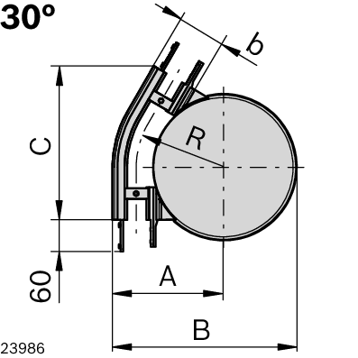 ZASHCHITHAYA KPYSHKA VF90+ POD YGLOM 90° B KITE.