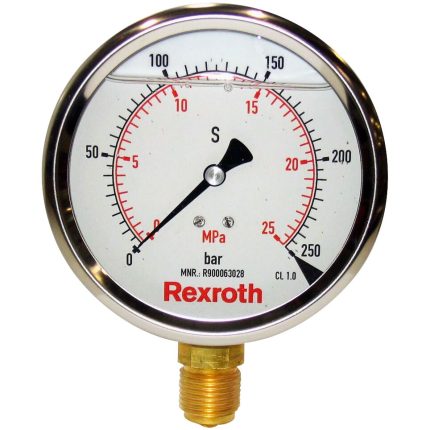 PRESSURE GAUGE ABZMM 63- 100BAR/MPA-R/B-G